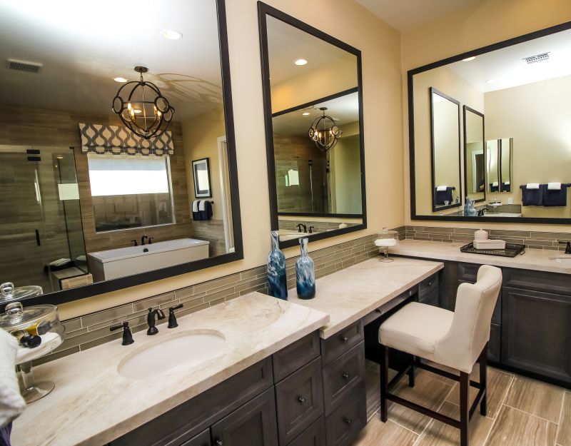 Wide View of Renovated Bathroom
